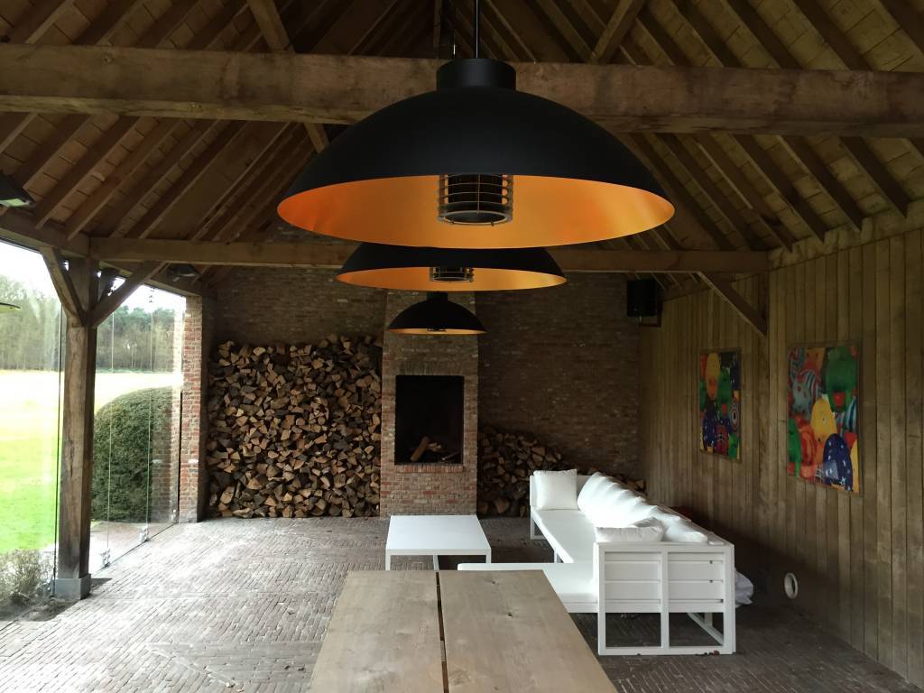 Heater Dome Pendel | Matt black
