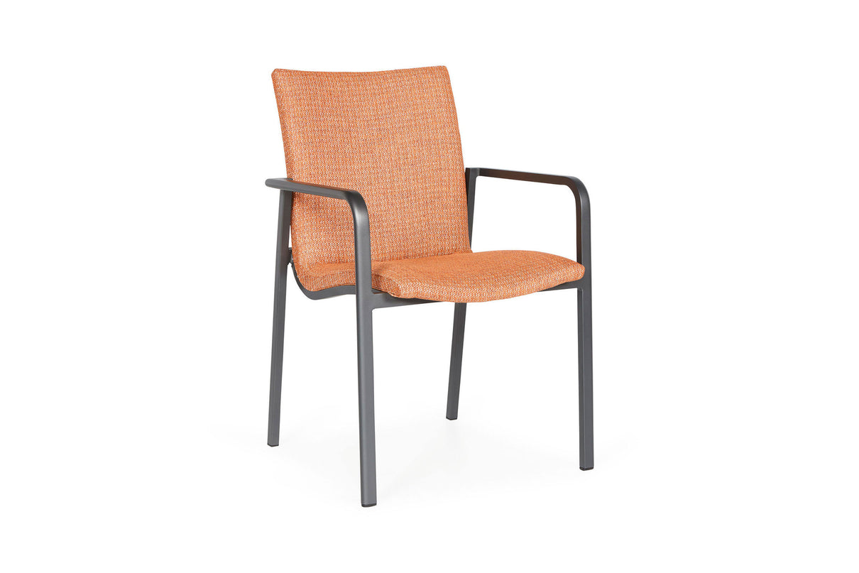 Anzio Garden chair | Mat Royal Gray
