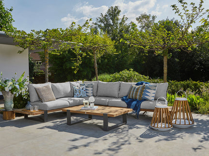 Nardo Lounge set | Mat Gray | Large corner arrangement