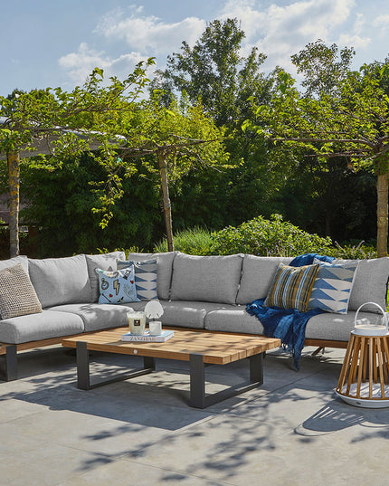 Nardo Lounge set | Mat Gray | Large corner arrangement