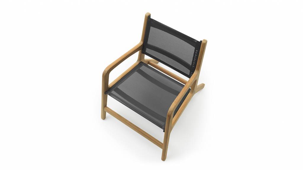 Norden lounge chair | Textileen seat and back