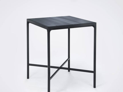 Four Bartafel | 90 x 90 cm | Black aluminum