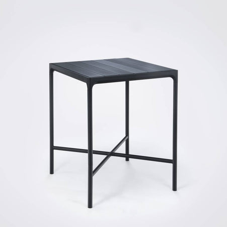 Four Bartafel | 90 x 90 cm | Black aluminum