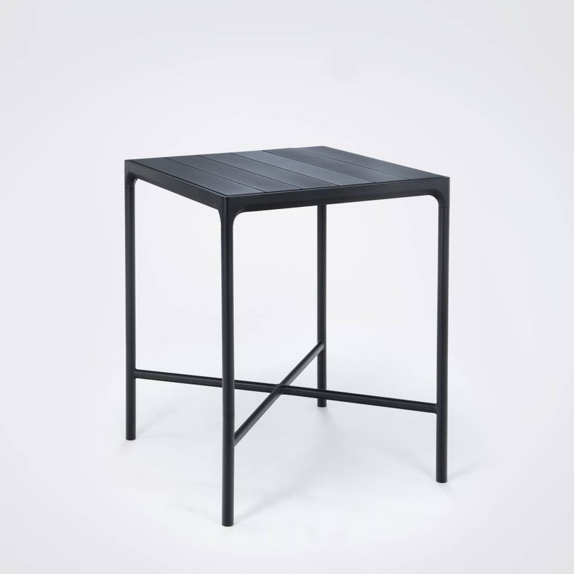 Four Bartafel | 90 x 90 cm | Black aluminum