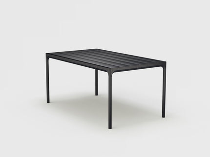Four garden table | 4 different sizes Black aluminum