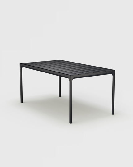 Four garden table | 4 different sizes Black aluminum