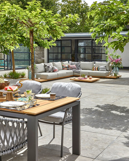 Savona Garden table | 280x100 cm | Mat Royal Gray