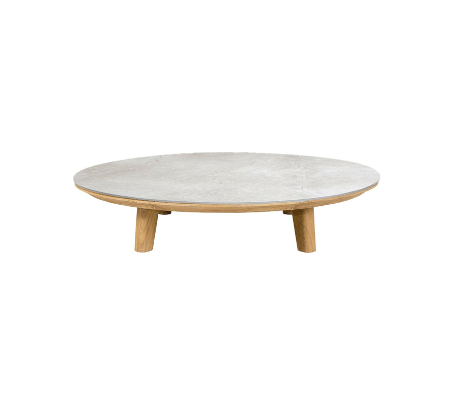Coffee table aspect | Ø144cm | Fossil Gray