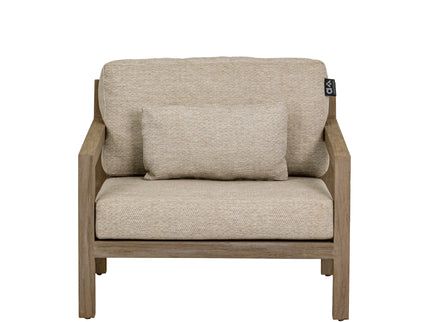 Olive lounge chair | incl. pillow