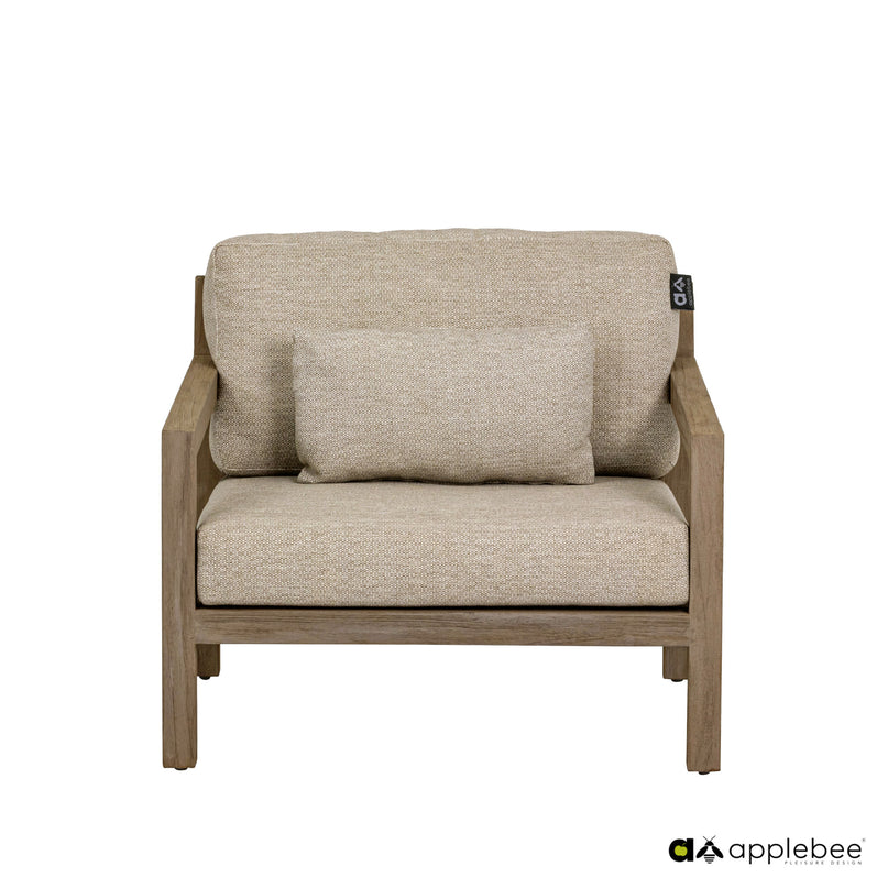 Olive lounge chair | incl. pillow