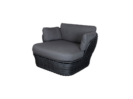 Basket lounge chair | 2 colors incl. pillows
