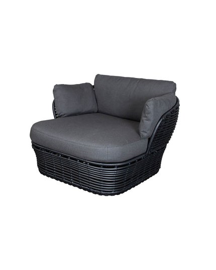 Basket lounge chair | 2 colors incl. pillows