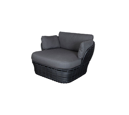 Basket lounge chair | 2 colors incl. pillows