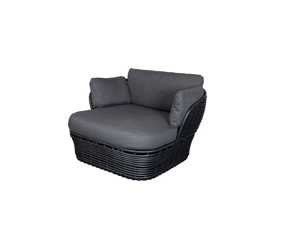 Basket lounge chair | 2 colors incl. pillows