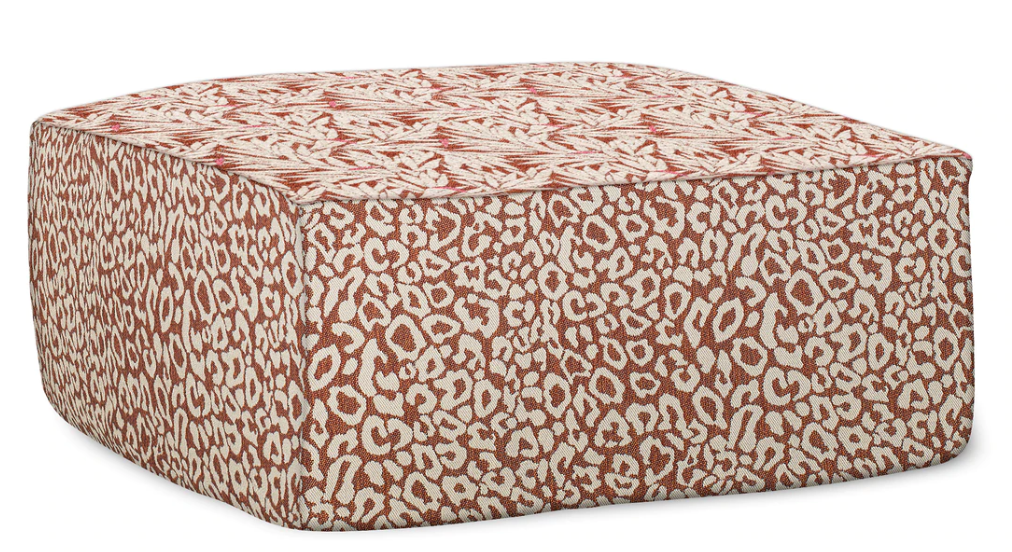 Palais | outdoor ottoman Yoko Spice & Maya Spice
