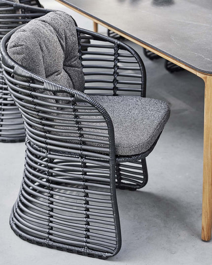 Basket | Garden chair Black | Incl. to kiss