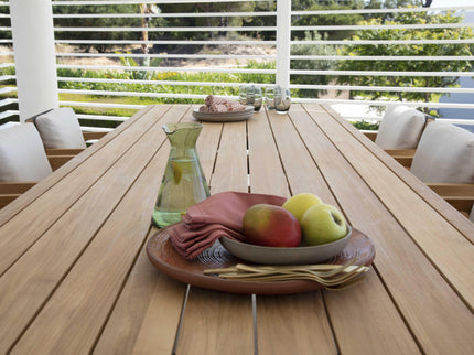 Garden set Flexx | Garden table 300x100 and 8 Flexx chairs