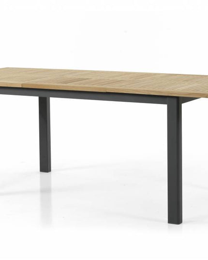 Garden table Lyon | 152-210x92 | black