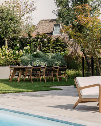 Norden Dining garden chair with textileen