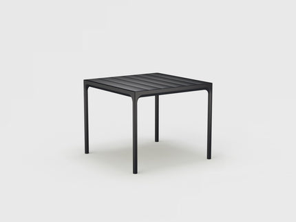 Four garden table | 4 different sizes Black aluminum
