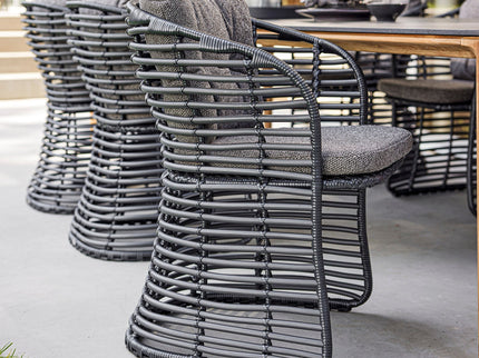 Basket | Garden chair Black | Incl. to kiss