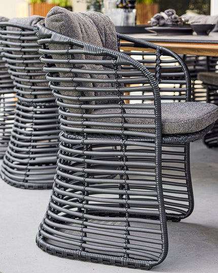 Basket | Garden chair Black | Incl. to kiss