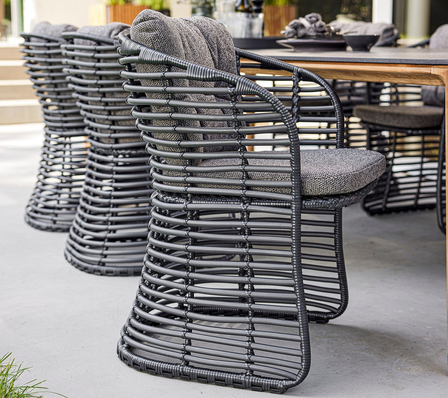 Basket | Garden chair Black | Incl. to kiss