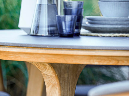 Aspect of garden table | Ø144cm | Fossil Gray