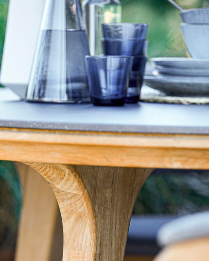 Aspect of garden table | Ø144cm | Fossil Gray