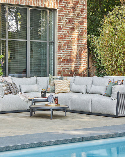 Lounge set Sorrento | Rope | All-Weather pillows
