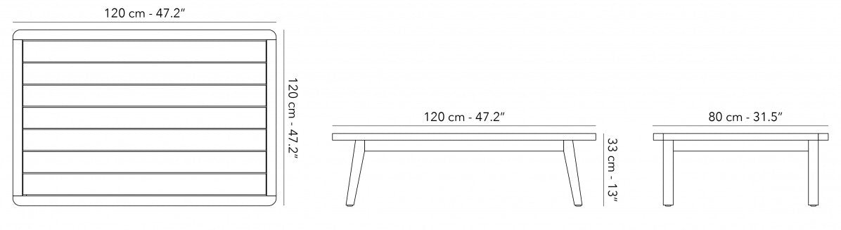 Flexx Coffee Table | 120 x 80