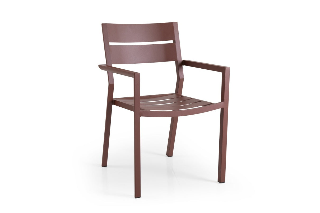 Delia garden chair aluminum Brafab | Various colors Per 4 pieces!