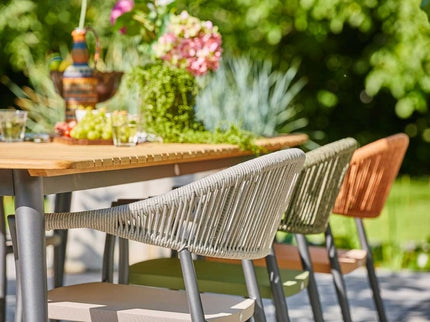 Matera garden chair Mat Royal Gray Frame | Showroom sale -50% discount