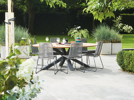 Madre Tuint table | 280 x 130 | Matte white