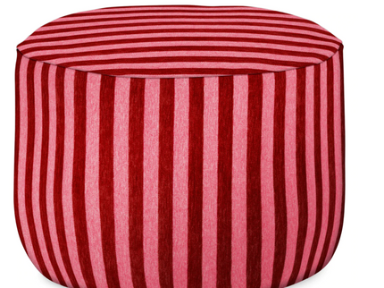 Palais | outdoor ottoman Jackie Bordeaux