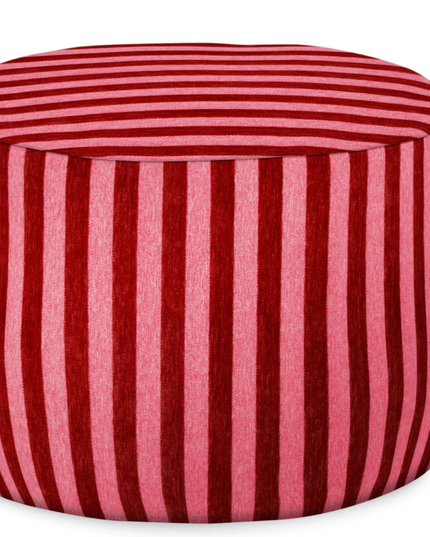 Palais | outdoor ottoman Jackie Bordeaux