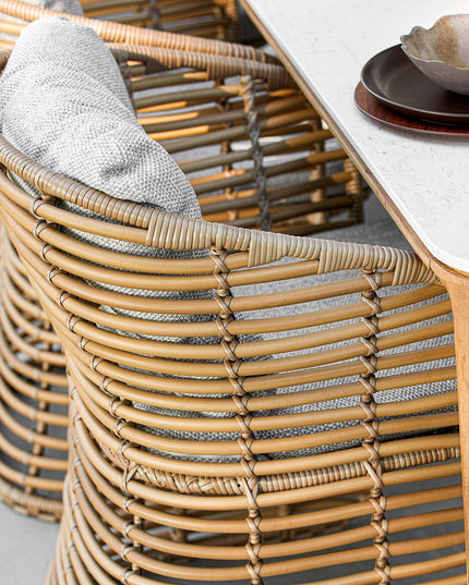 Basket | Garden chair Natural | Incl. to kiss