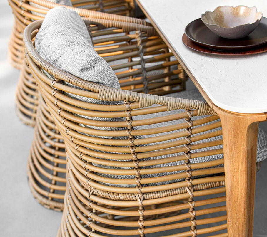Basket | Garden chair Natural | Incl. to kiss