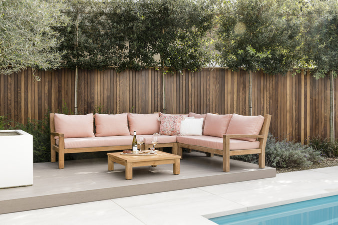St. Tropez lounge set | Corner arrangement small