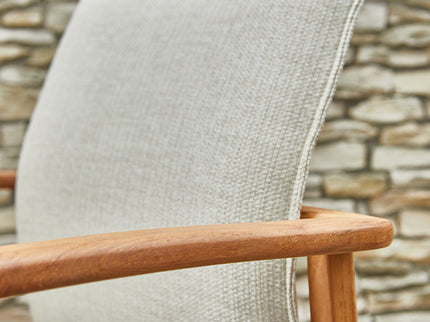 Florine garden chair Teak Frame | 5 dust colors available