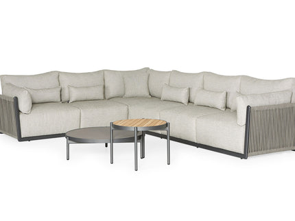 Lounge set Sorrento | Rope | All-Weather pillows