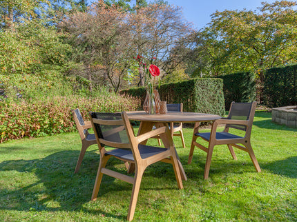 Norden Dining garden chair with textileen