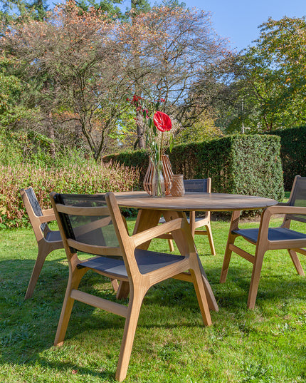 Norden Dining garden chair with textileen