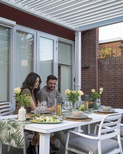 Rota | Terrace covering | Mat White | 360x600x250cm