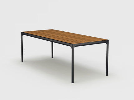 Four garden table | 4 different sizes Black aluminum