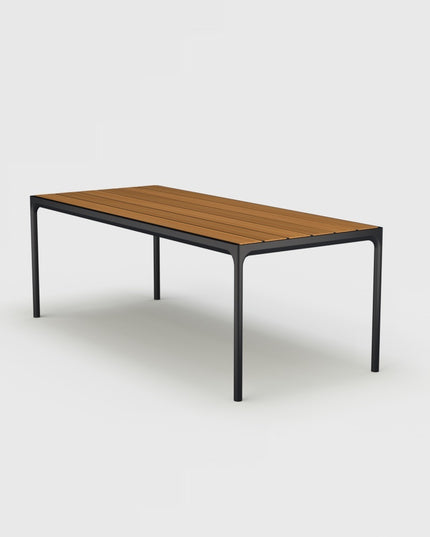 Four garden table | 4 different sizes Black aluminum