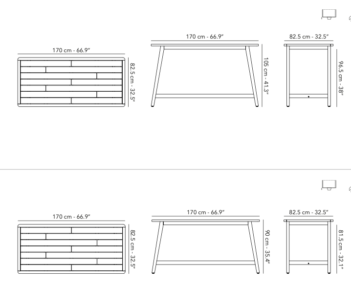 Flexx Bartafel | 2 sizes available