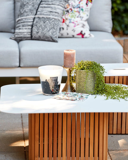 Savona Side table with Solar Lighting