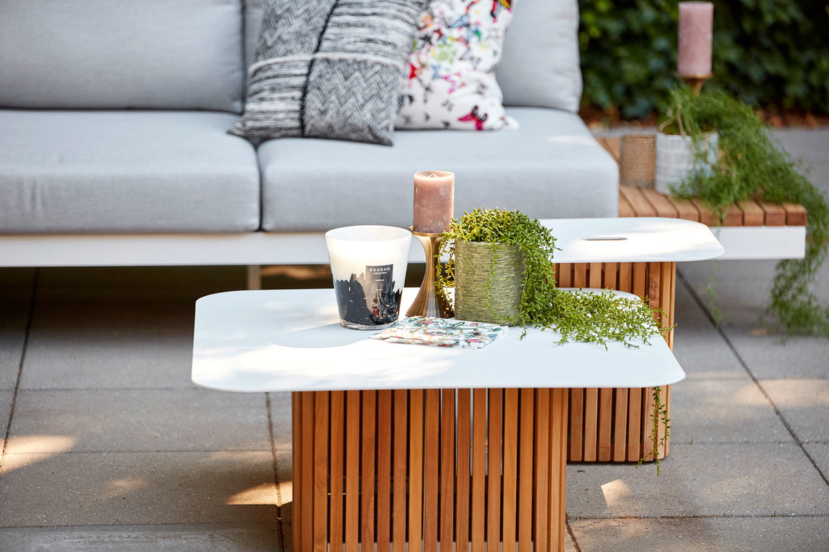 Savona Side table with Solar Lighting
