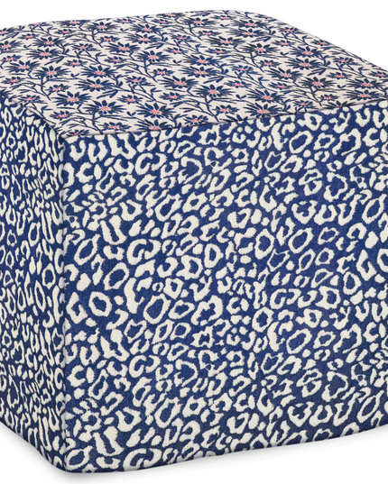 Palais | outdoor ottoman Mako & Maya Navy